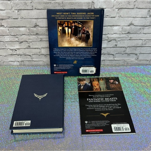 Fantastic Beasts and Where to Find Them Books Lot Of 3 JK Rowlings NEW - Picture 2 of 16